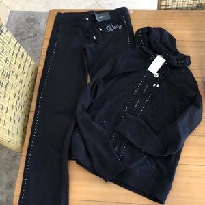 New Bcbg lace set size l